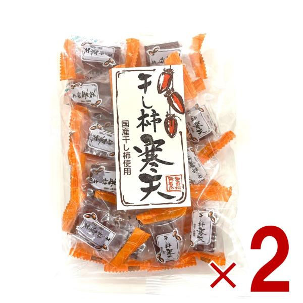 冷蔵庫で冷やしてお召し上がり下さい。尚一層おいしくいただけます。※この製品を製造しているラインでは、乳、小麦を含む製品を生産しています。名称菓子原材料名水飴（国内製造）、砂糖、干し柿（国産）、寒天、オブラート／レシチン（大豆由来）内容量24...
