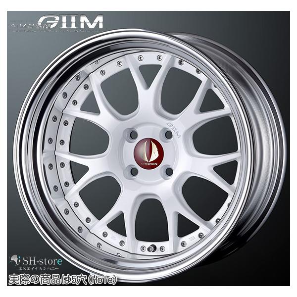 エイムゲイン G2M 10Jx20+25 114.3-5H 2本 AIMGAIN G2M WHEEL