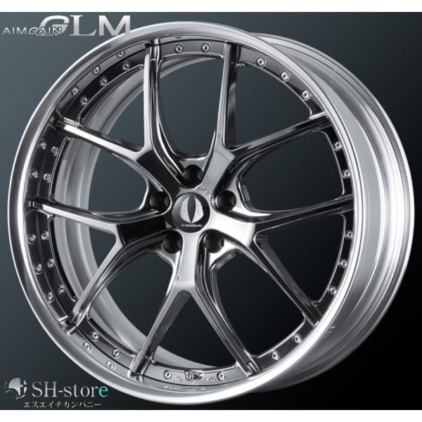 レクサスLS500/LC500タイヤホイールセットAIMGAIN-GRM(エイムゲイン2P)21インチ【厳選輸入245/40R21&amp;275/35