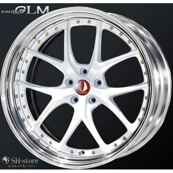 レクサスLS500/LC500タイヤホイールセットAIMGAIN-GTM(エイムゲイン2P