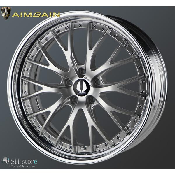 エイムゲイン GLM 20inch 10J +25 5H114.3 １本 AIMGAIN エイムゲイン WORK ワーク GLM-SR 20インチホイール 10J