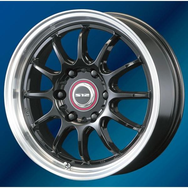 195/65R16 ブラックスポークホイール タイヤホイール4本セット SQ27 ブラック 15X6.0J 5/114.3
