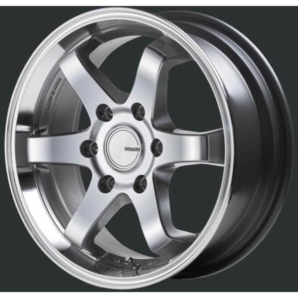 KBレーシング17タイヤ・ホイールセット　中古美品 舞杏(カズキオート) KBレーシング 17インチ チタン【厳選輸入215/60R17