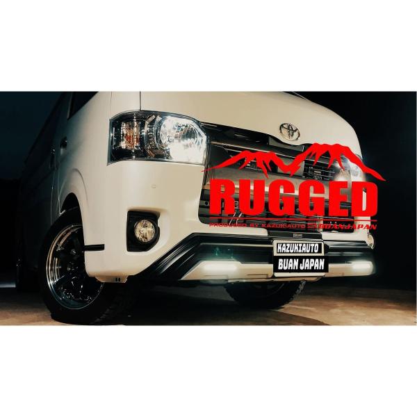 舞杏/BUAN(カズキオート) リアバンパーガード【ラギッドエックス