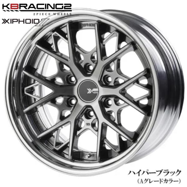 ゼフォイドII(2P) 18インチ7.5J〜10.5J【225/50R18ホイールタイヤ