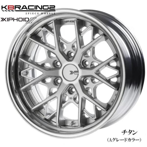 ゼフォイドII(2P)17インチ7.5J〜10.5J【215/60R17ホイールタイヤセット