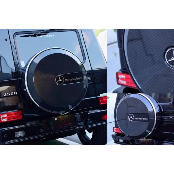 G-CLASS BENZ HYPNOTIZEスペアタイヤカバーブラックカーボン (エスプリ