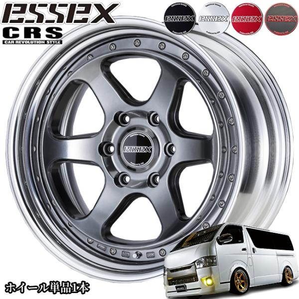 エセックス【ESSEX・CRS】タイプEL(2P)16インチ6.5J〜9.0Jホイール単品