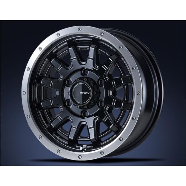 ESSEX(エセックス) EX ブラック 16インチ 【厳選輸入215/65R16ホイール
