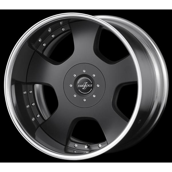 ファブレス 18インチホイールセット ファブレス ヴァローネLV-12 2Pハイパーブラック 18インチ 【厳選輸入