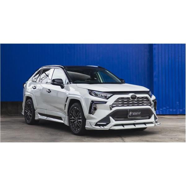 50系RAV4 【TRD専用】フロントサイドスポイラー未塗装 ダブル 50系RAV4 【TRD専用】フロントサイドスポイラー未塗装 ダブル