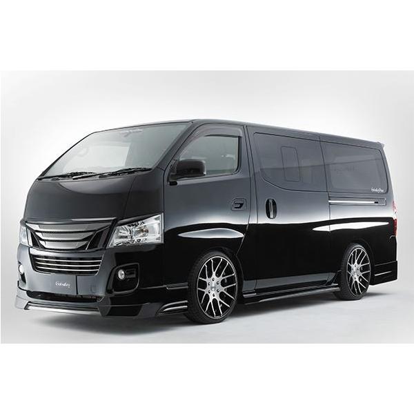 ゴルヴァレイ未塗装フロントグリル　 nv350キャラバンE26〜［H24/6〜］ sh-store_golvalley-7793