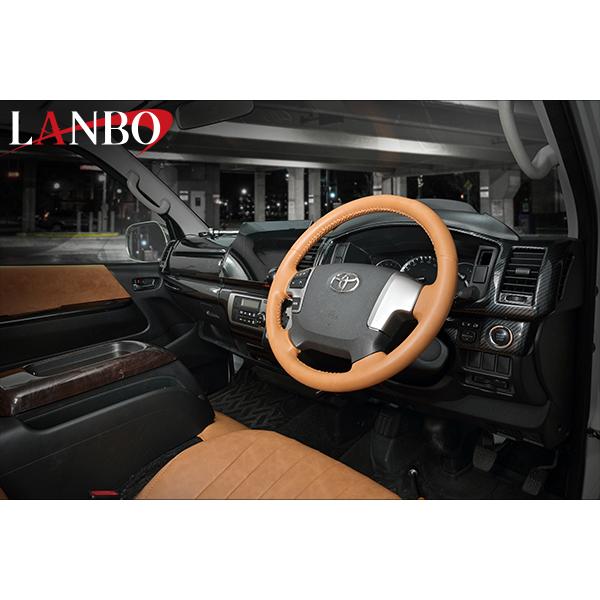200系ハイエース4型〜8型現行】LANBOオリジナルステアリング ノーマル