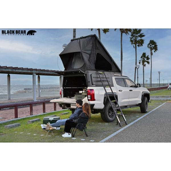 ブラックベアー トライトンLC2T-Can001ルーフテント一体型キャノピー