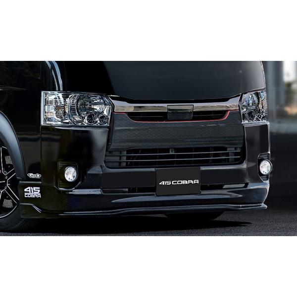 ハイエース２００系415コブラナロー、クリーンルック３Fスポイラー070仕上げ済 ハイエース200系415コブラナロー、クリーンルック3F