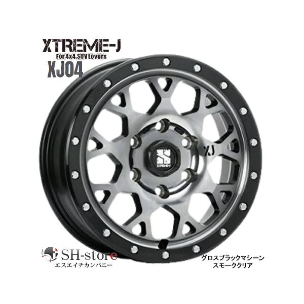 MLJ エクストリームJ XJ04 グロスブラック 16インチ 【厳選輸入 MLJ エクストリームJ XJ04 グロスブラック 16インチ 【厳選輸入