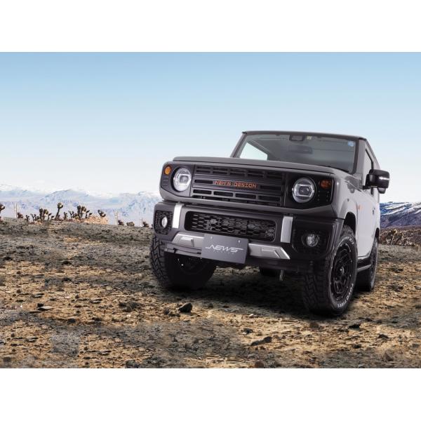 JB64WジムニーB-Styleフロントグリル未塗装ニューズデザイン(NEW'S