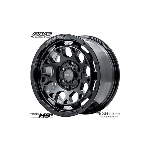 レイズ デイトナM9+ セミグロスブラック 16インチ【厳選輸入215/65R16
