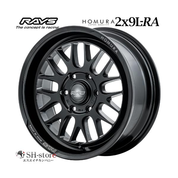 ホイールタイヤセット レイズ HOMURA ホムラ 2x9L-RA 18インチ
