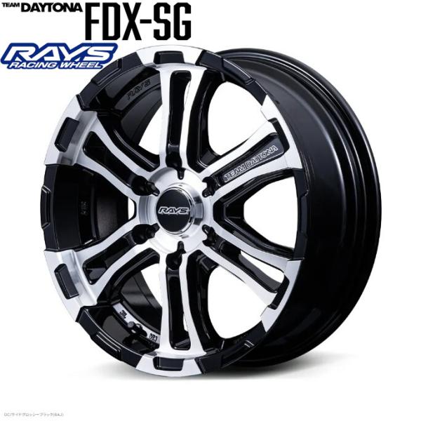 チームデイトナ(RAYS)FDX-SG 17インチ【215/60R17ホイールタイヤセット