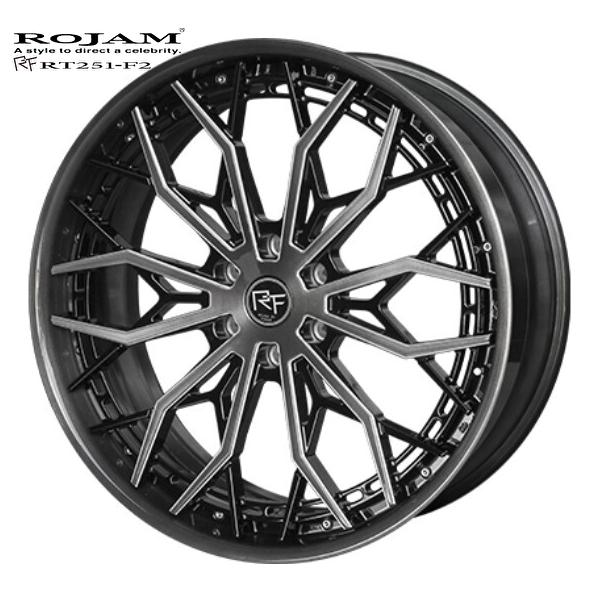 ロジャム 20インチ ホイールセット 300系ランドクルーザー/LX600専用ロジャム(ROJAM)RT251-F2フォージド