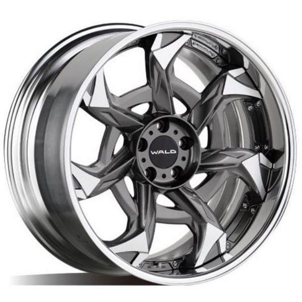 [極美品 走行3000km] WALD 22インチ タイヤホイールセット　1本目 極美品 走行3000km] WALD 22インチ タイヤホイールセット 1本目