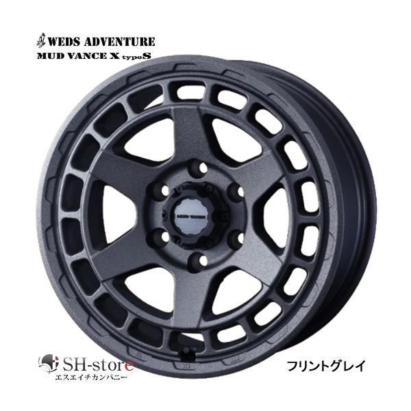 WEDS ホイール　キングオブマッド&315/75/r16　 ウェッズ WEDS マッドヴァンスXタイプS フリントグレイ 16インチ【厳選