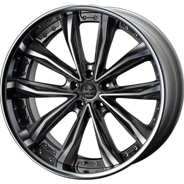 クレンツェ　グラベン19インチ　タイヤセット 完売)特価☆WORK KRANZE クレンツェ Graben 19X8.0J+42 5/114.3