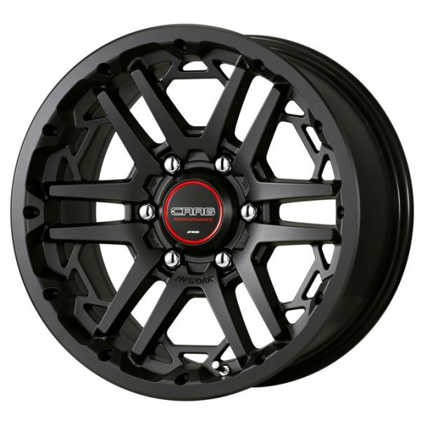 WORK RADBOTE ホイールタイヤ 4本セット17インチ ワーク(WORK) クラッグT-GRABICIII 17インチ 【厳選輸入265/65R17