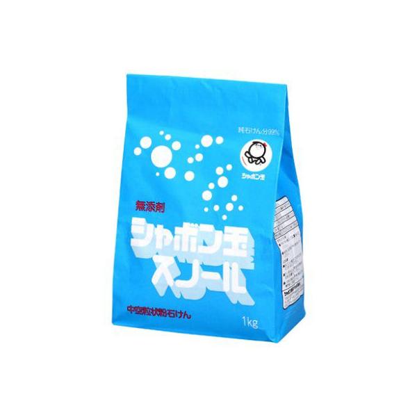 シャボン玉石けん 粉石けんスノール 紙袋 1kg : シャボン玉