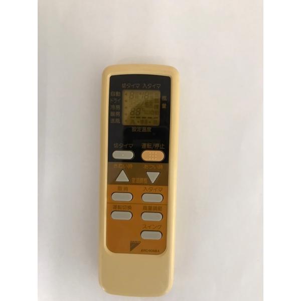 【中古】 DAIKIN ダイキン エアコンリモコン ARC409A4 ダイキン（DAIKIN） 【電池付き】☆中古☆DAIKIN ARC409A4 エアコン
