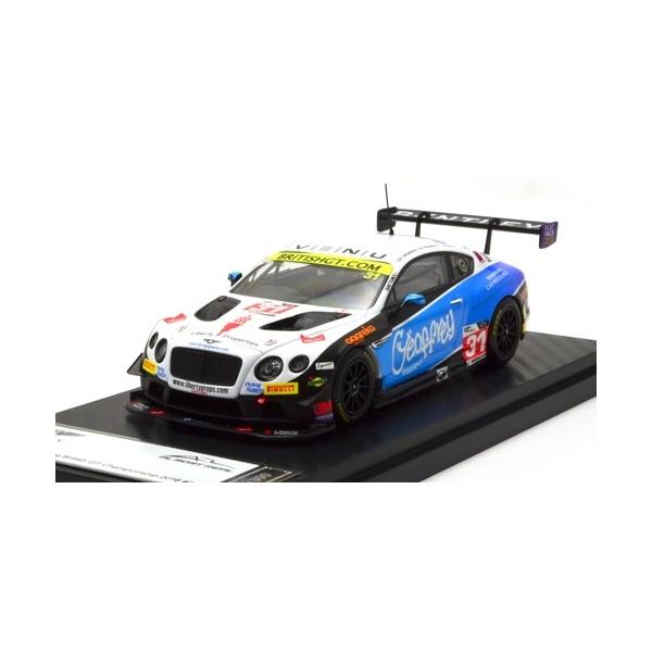 ALMOST REAL 1/43 `[ p[J[ [VO @xg[ GT3 British GT 2016 Snetterton Media Day No.31 White/Black/Blue