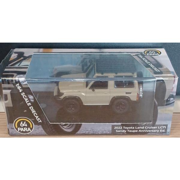 ミニカー 21台セット カラー豊富 PARA64 1/64 2023 トヨタ ランドクルーザー 71 サンディトープ