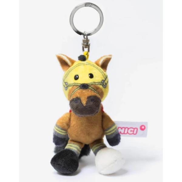 NICI（ニキ） ウシュバテソーロ キーリング ダービーフレンズ 競馬 ぬいぐるみ ドバイワールドカップ優勝記念