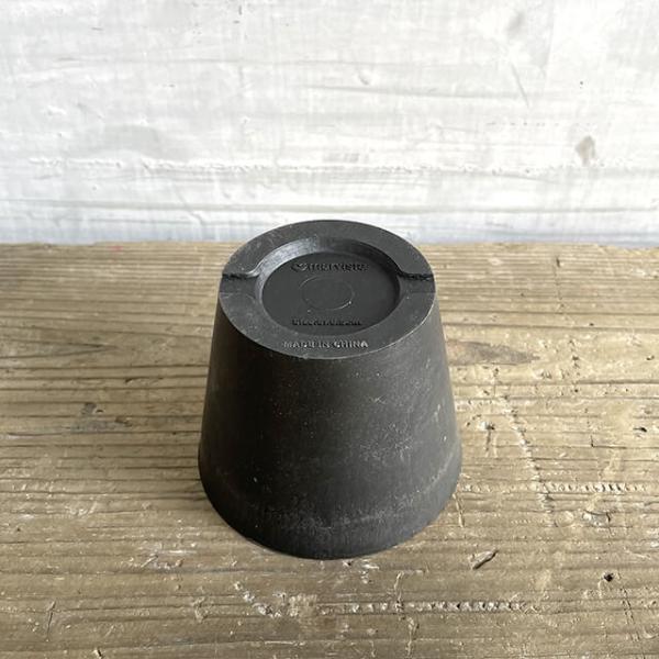 BLACK PLASTIC POT�ySTANDARD TYPE�z8cm�~6.5cm �� �v���� 3�� �A�ؔ� �u���b�N�|�b�g ������� ���������� ���� ������ ���J�o�[ marvista greenship ���i�摜2