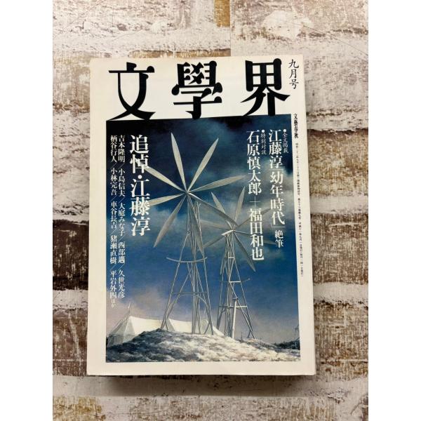 文学界1999年9月号   C032-24