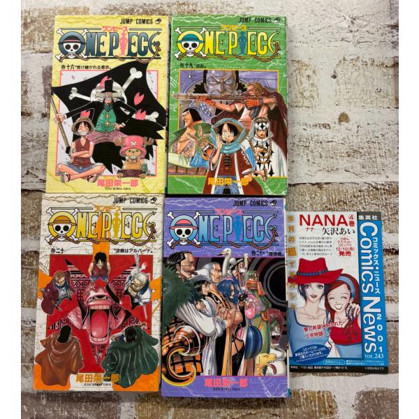 ONE PIECE ワンピース 初版 16,19,20,21巻　4冊セット   C249X-291