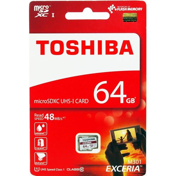 SDメモリーカード TOSHIBA EXCERIA THN-N301R0640A4 [64GB][新品即納][レターパックライトお届け商品のため配送日時指定不可]