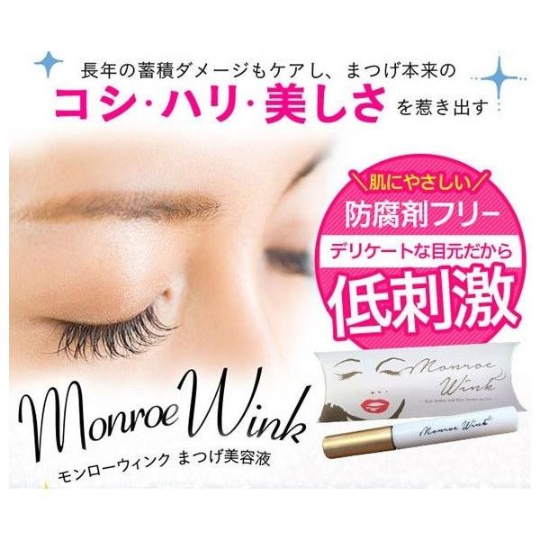 ウィンク 効果 モンロー