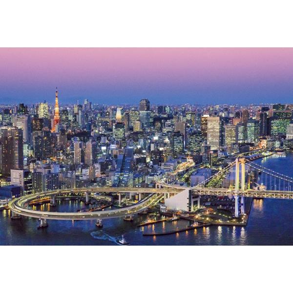 PT-184 レインボーブリッジと東京タワー : 風景カレンダーの写真工房