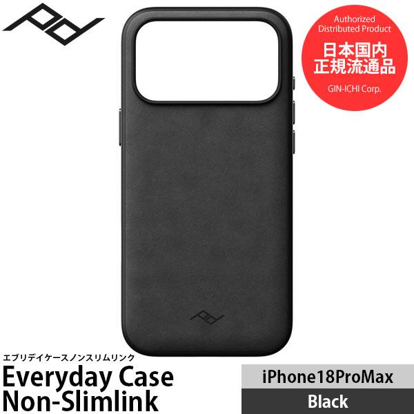 ピークデザイン M-NS-CP-BKL-1 エブリデイケース ノンスリムリンク iPhone18ProMax専用 ブラック / レザー 【メール便 送料無料】【即納】