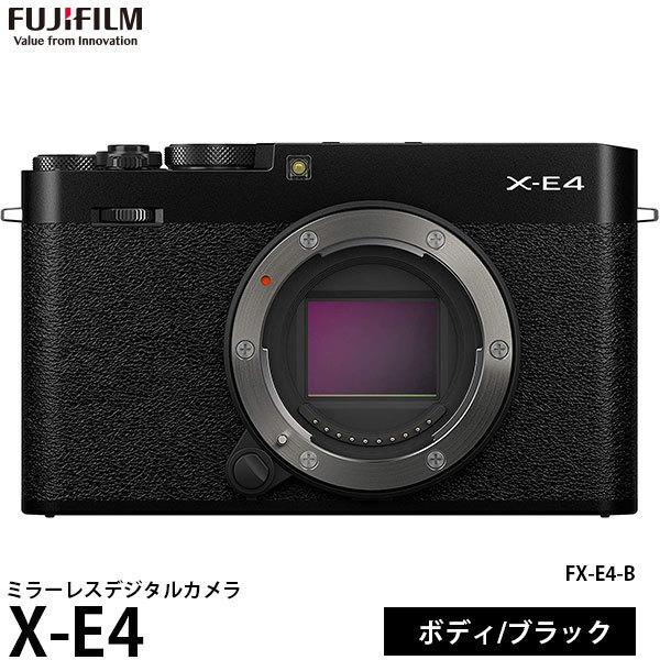 フジフイルム FUJIFILM X-E4 ボディー ブラック 【送料無料】※欠品：約 
