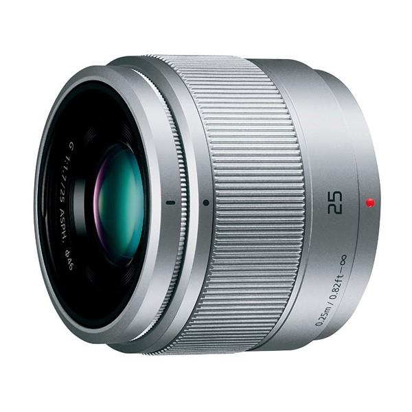 パナソニック H-H025S LUMIX G 25mm F1.7 ASPH. シルバー 【送料無料