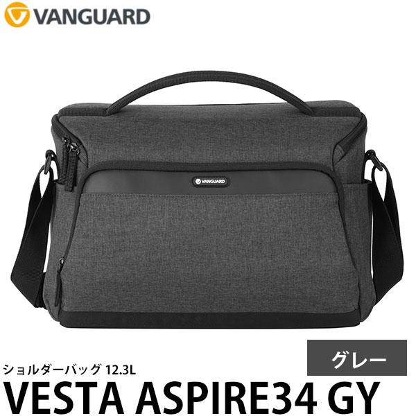 バンガード VANGUARD VESTA ASPIRE34 GY ショルダーバッグ 12.3L グレー 【送料無料】