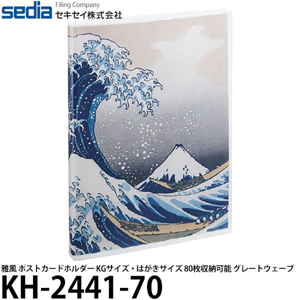 [主な特徴]日本の浮世絵師「葛飾北斎」の代表作「富嶽三十六景 神奈川沖浪裏(グレートウェーブ)」を表紙にデザインしたポストカードホルダー表紙を簡単にカスタムできる「パックン」シリーズ高透明ポケット採用で鮮やかなままポストカードを収容できます...