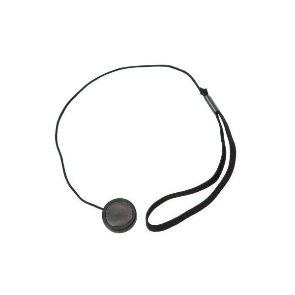 キャップの紛失防止に役立つ優れもの!カメラだけではなく、双眼鏡やスコープなどにも便利です。E-6019後継品です。[使用方法] 装着法：ゴムひもをレンズ鏡胴の可動部を避けるように止め、紐の先端部(粘着のり付)をキャップに固定します。※表面が...