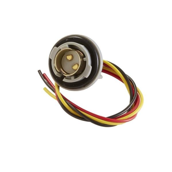 バルブ用ソケット ダブル 12/24V共用 ES-92 トラック・カー用品