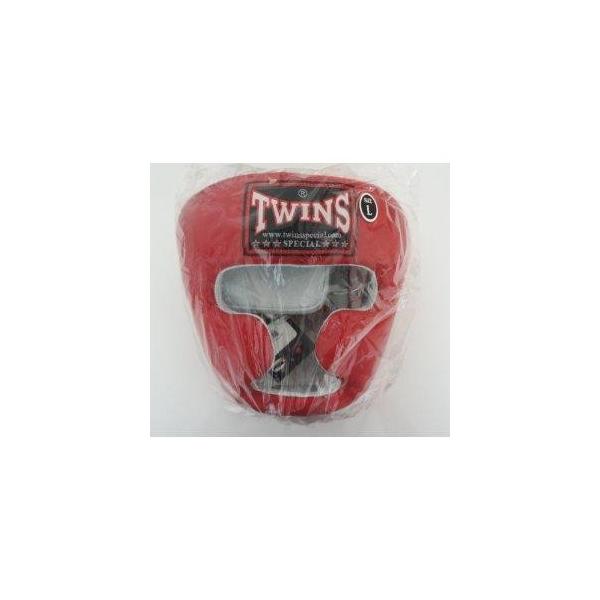 新品　TWINS   ヘッドギア　Lサイズ　赤　ヘッドガード　ツインズ　送料込 新品 TWINS ヘッドギア Lサイズ 赤 ヘッドガード ツインズ 送料