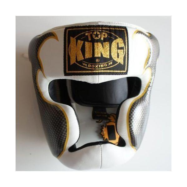 TOP KINGヘッドギア美品 王者ヘッドギア トップキング キック