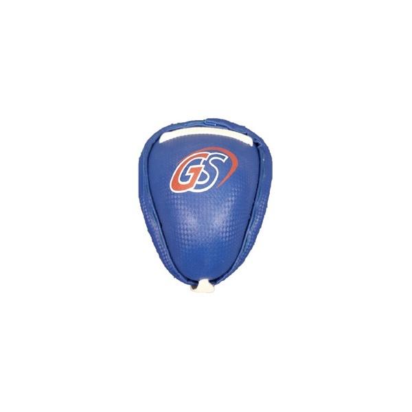 メタルグローインガード 055 青 Lサイズ (金属性ひも式ファールカップ) キックボクシング・空手用 GLOBAL SPORTS グローバルスポーツ
